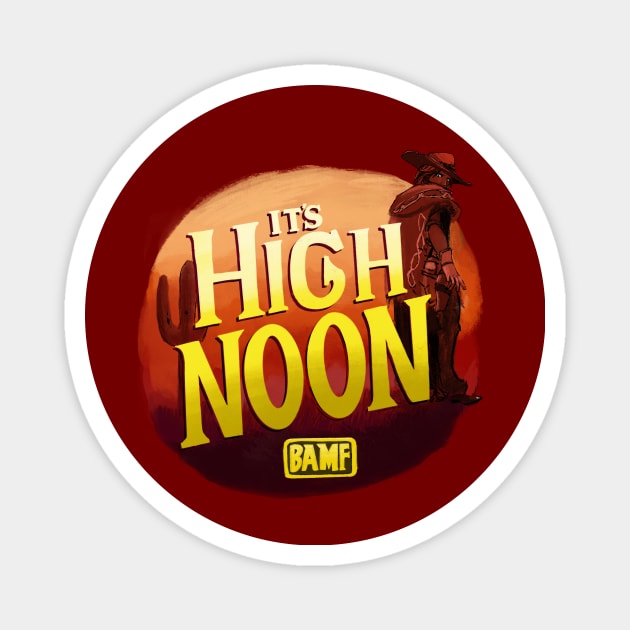 High Noon Magnet by pamcaseyart